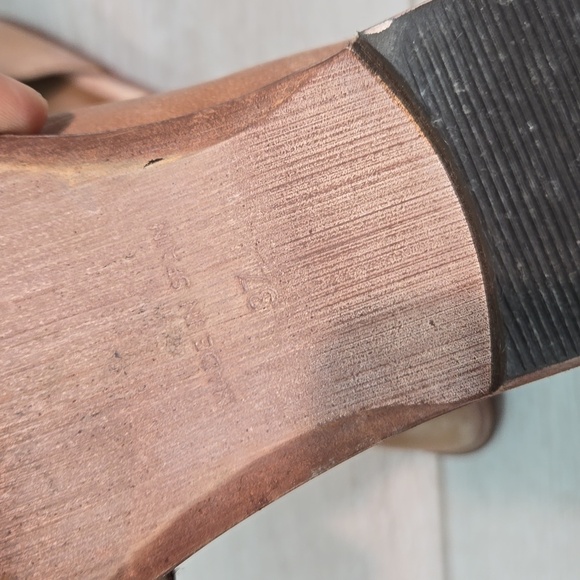 Free People Women Cutout Side Ankle Leather Pointed toe boots shoes sz 37/6 - Picture 10 of 11